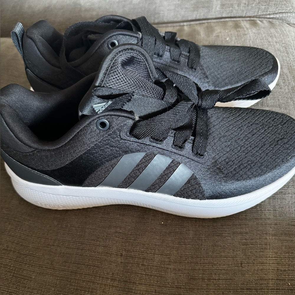 NEW! adidas Black Bounce Cushioned Athletic Sneakers